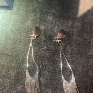 Elegant Silver Dangle Earrings